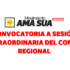 CONVOCATORIA A SESIÓN EXTRAORDINARIA COMITÉ REGIONAL